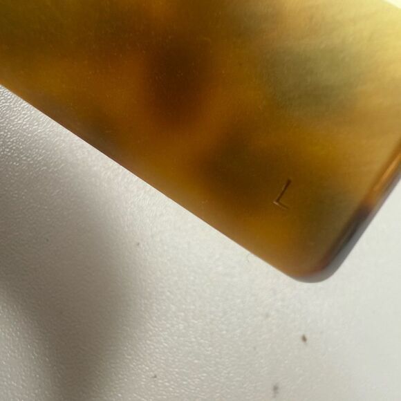 JIMMY CHOO Womens Logo Tortoiseshell cats Cuff Bracelet  (MSRP $559) - Picture 5 of 5